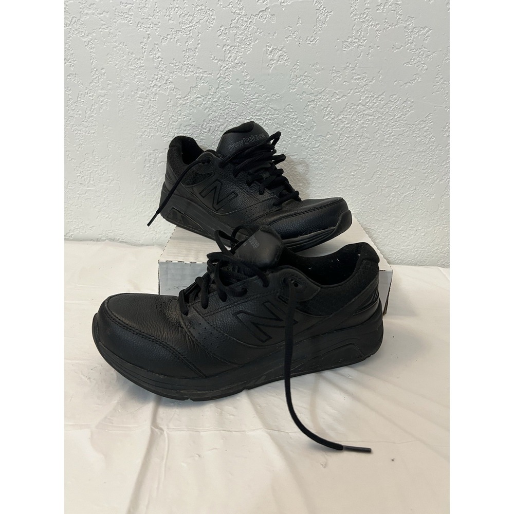 New Balance Womens 928 V3 Lace up Walking Shoes Black Size 7.5 WW928BK3 2018
